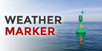 Weather Marker off Port Colborne, Lake Erie